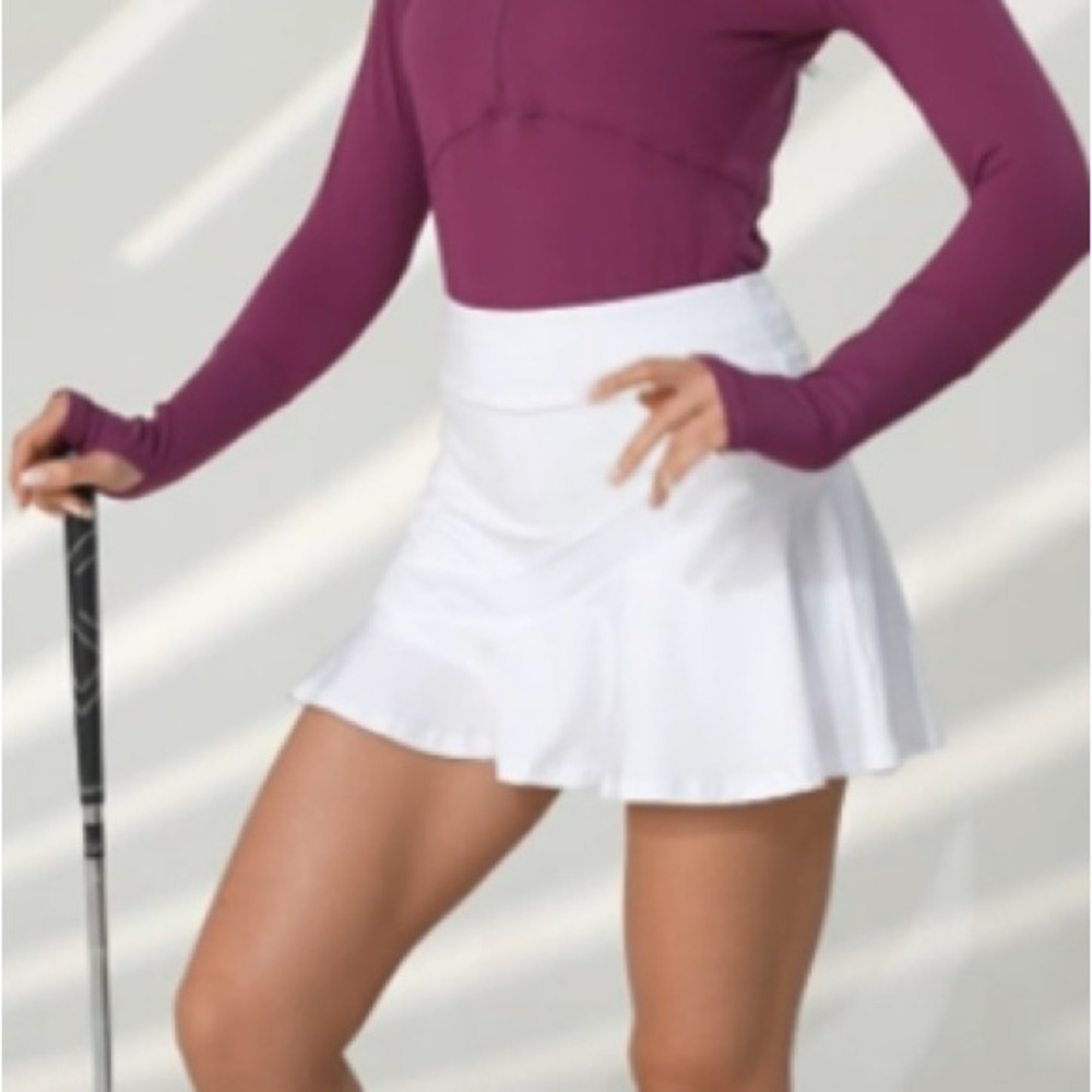 Versatile Performance Skort With Hidden Pocket Is… - image 4
